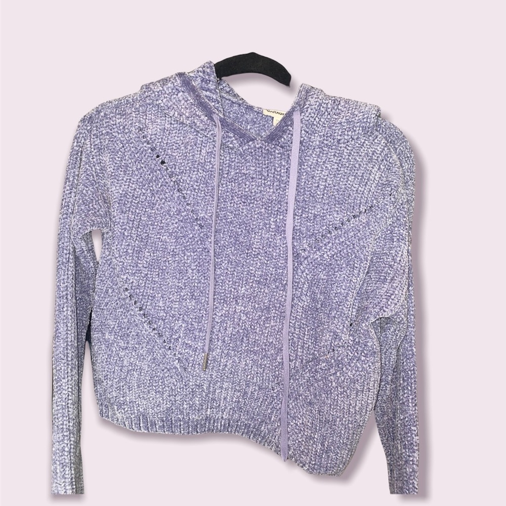 Garage Knit Cropped Sweater